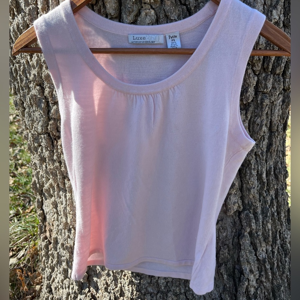 ⭐️Luxe360 sweater tank in size PS